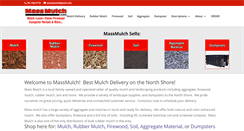 Desktop Screenshot of massmulch.com