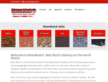 Tablet Screenshot of massmulch.com